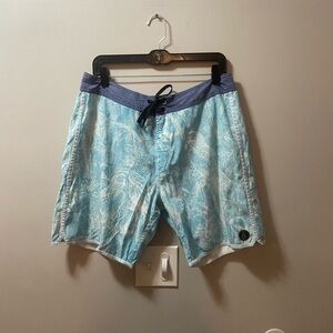 Volcom Men's Blue Swim Shorts